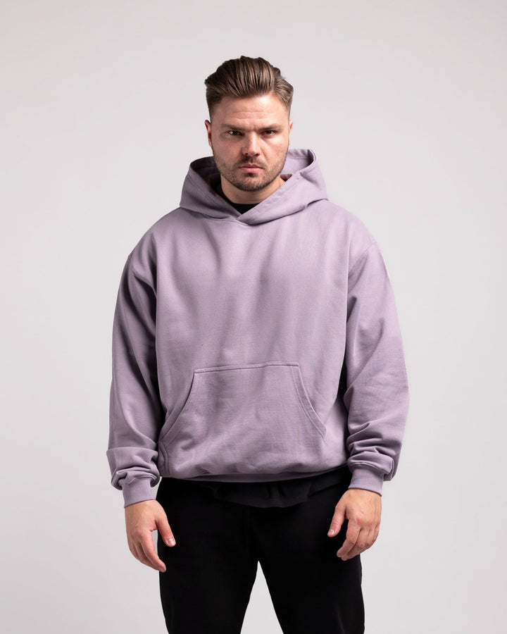 Oversized Hoodie (Purple) - HQ Basics - Athletic Aesthetics