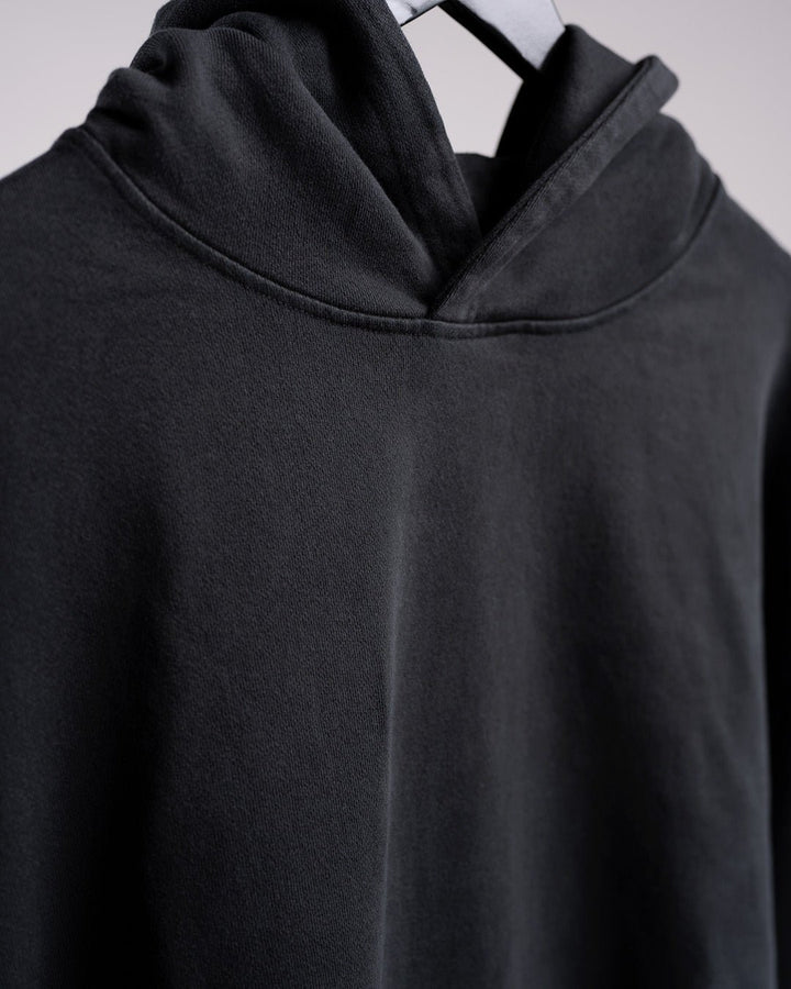 Oversized Hoodie (Vintage Black) - HQ Basics - Athletic Aesthetics