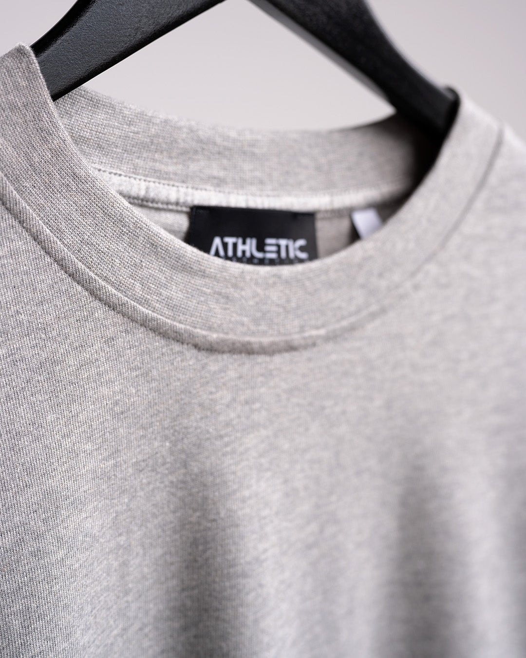 Oversized Tee (Grey Marl) - HQ Basics - Athletic Aesthetics