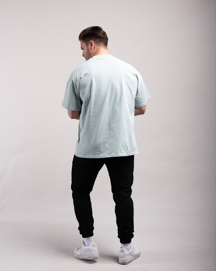 Oversized Tee (Mint Blue) - HQ Basics - Athletic Aesthetics