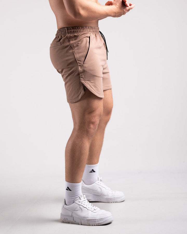Performance Shorts 2.0 (Brown) - Athletic Aesthetics