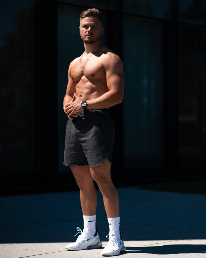 Performance Shorts 2.0 (Charcoal) - Athletic Aesthetics