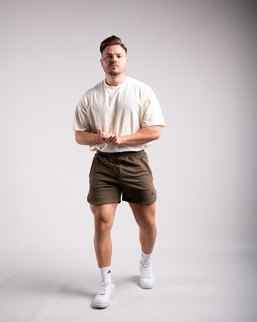 Performance Shorts 2.0 (Olive) - Athletic Aesthetics
