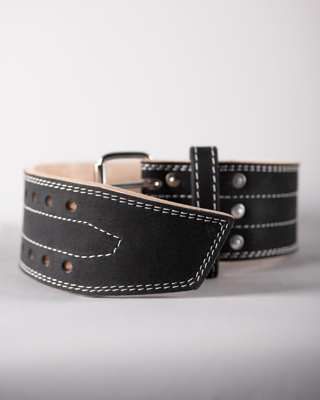 Powerlifting Double Prong Belt (13mm) - Athletic Aesthetics