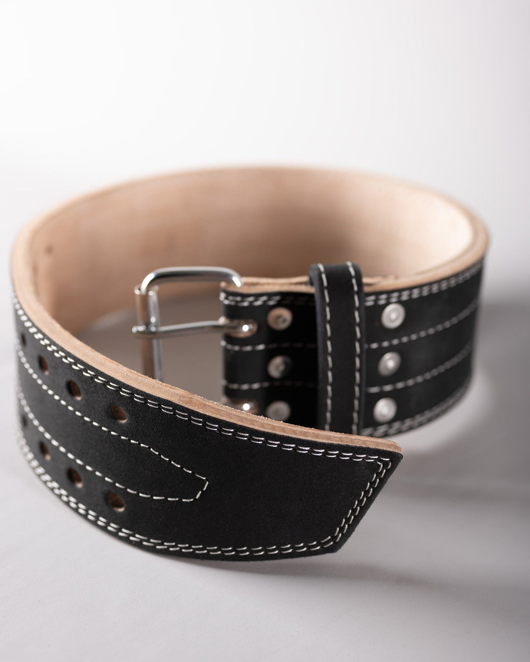 Powerlifting Double Prong Belt (13mm) - Athletic Aesthetics