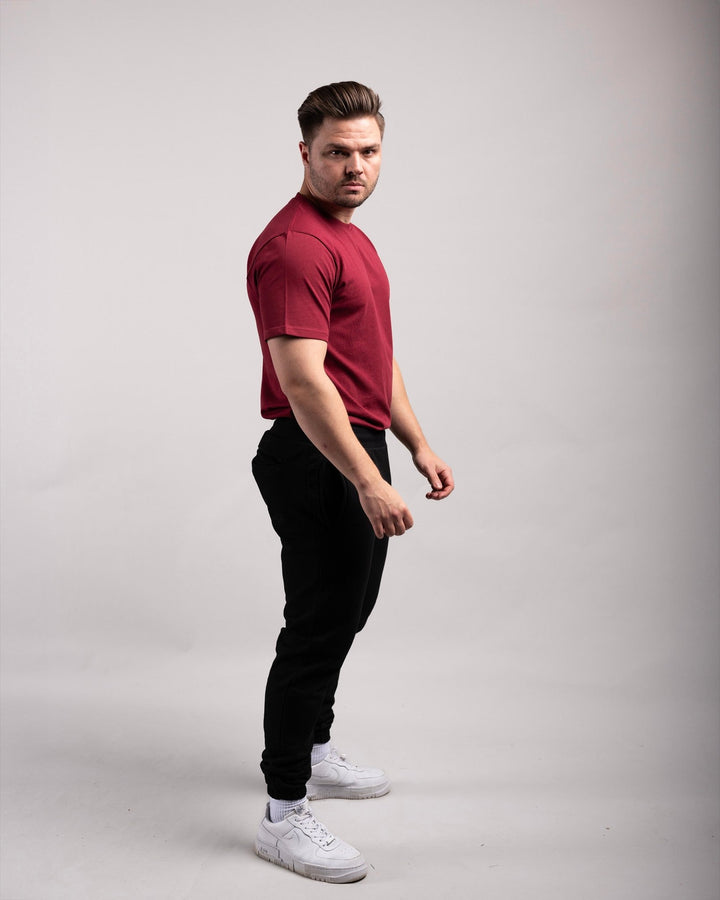 Regular Tee (Burgundy) - HQ Basics - Athletic Aesthetics
