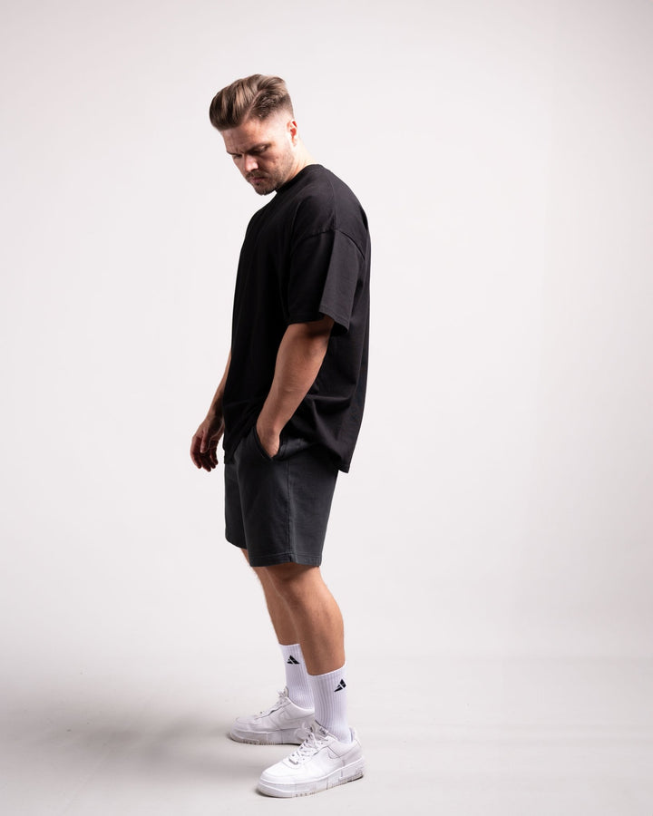 Sweatshorts (Vintage Black) - HQ Basics - Athletic Aesthetics