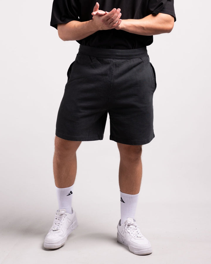 Sweatshorts (Vintage Black) - HQ Basics - Athletic Aesthetics