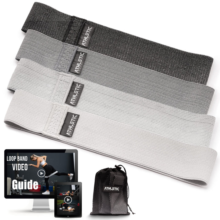 Textil Loop Bands (Grau) - Athletic Aesthetics