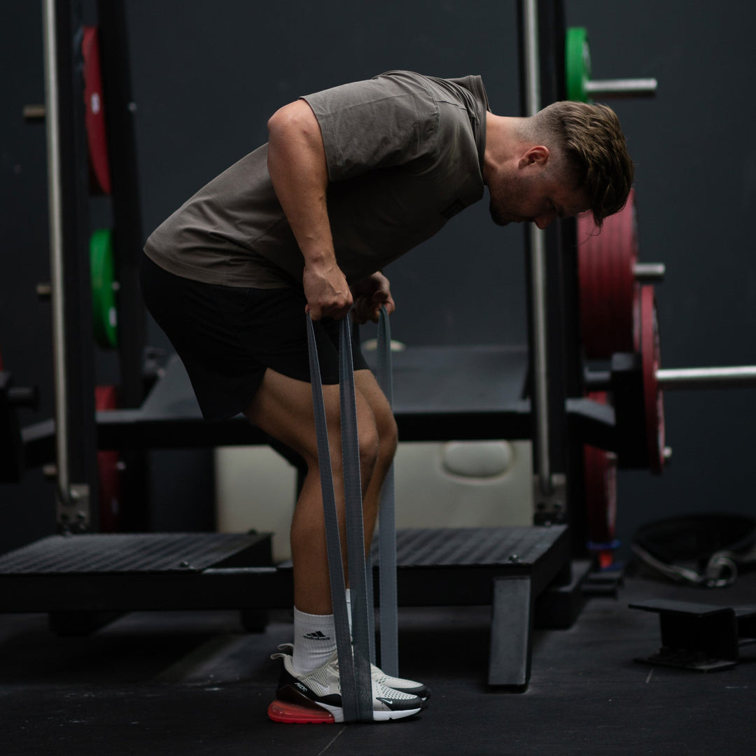 Widerstandsband Textil Dunkel Grau / Stark (25kg - 45kg) - Athletic Aesthetics