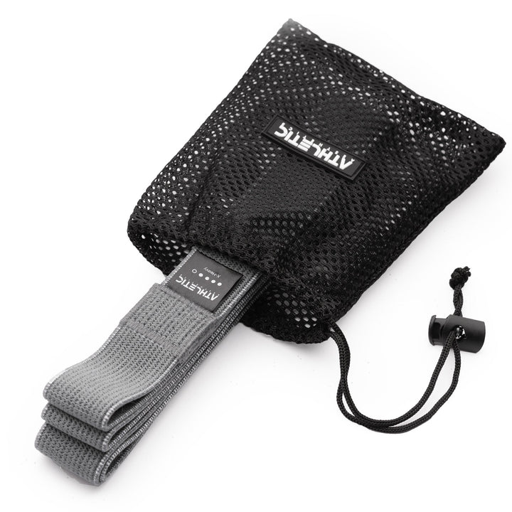 Widerstandsband Textil Dunkel Grau / Stark (25kg - 45kg) - Athletic Aesthetics