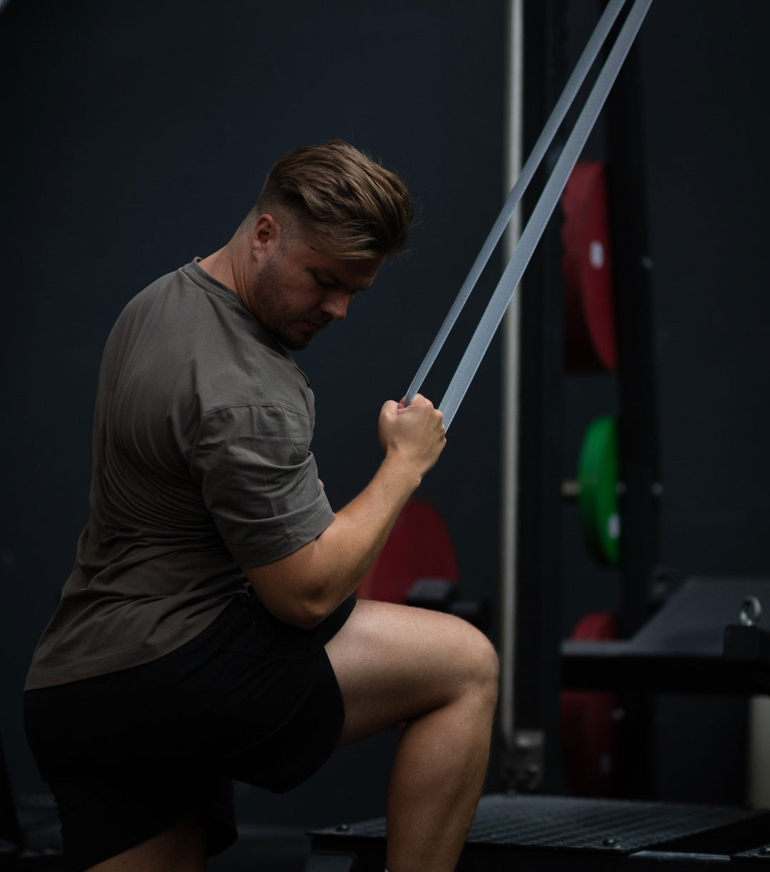 Widerstandsband Textil Grau / Mittel (15kg - 30kg) - Athletic Aesthetics