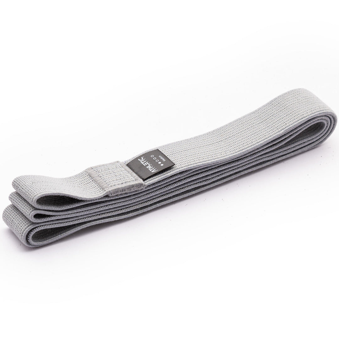 Widerstandsband Textil Hell grau / Leicht (7,5kg - 15 kg) - Athletic Aesthetics