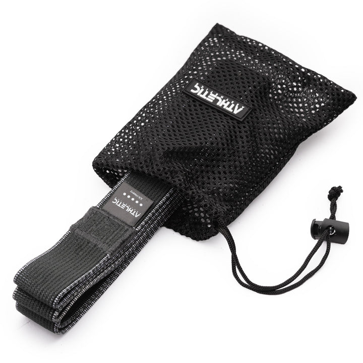 Widerstandsband Textil Schwarz / Sehr stark (35kg - 60kg) - Athletic Aesthetics