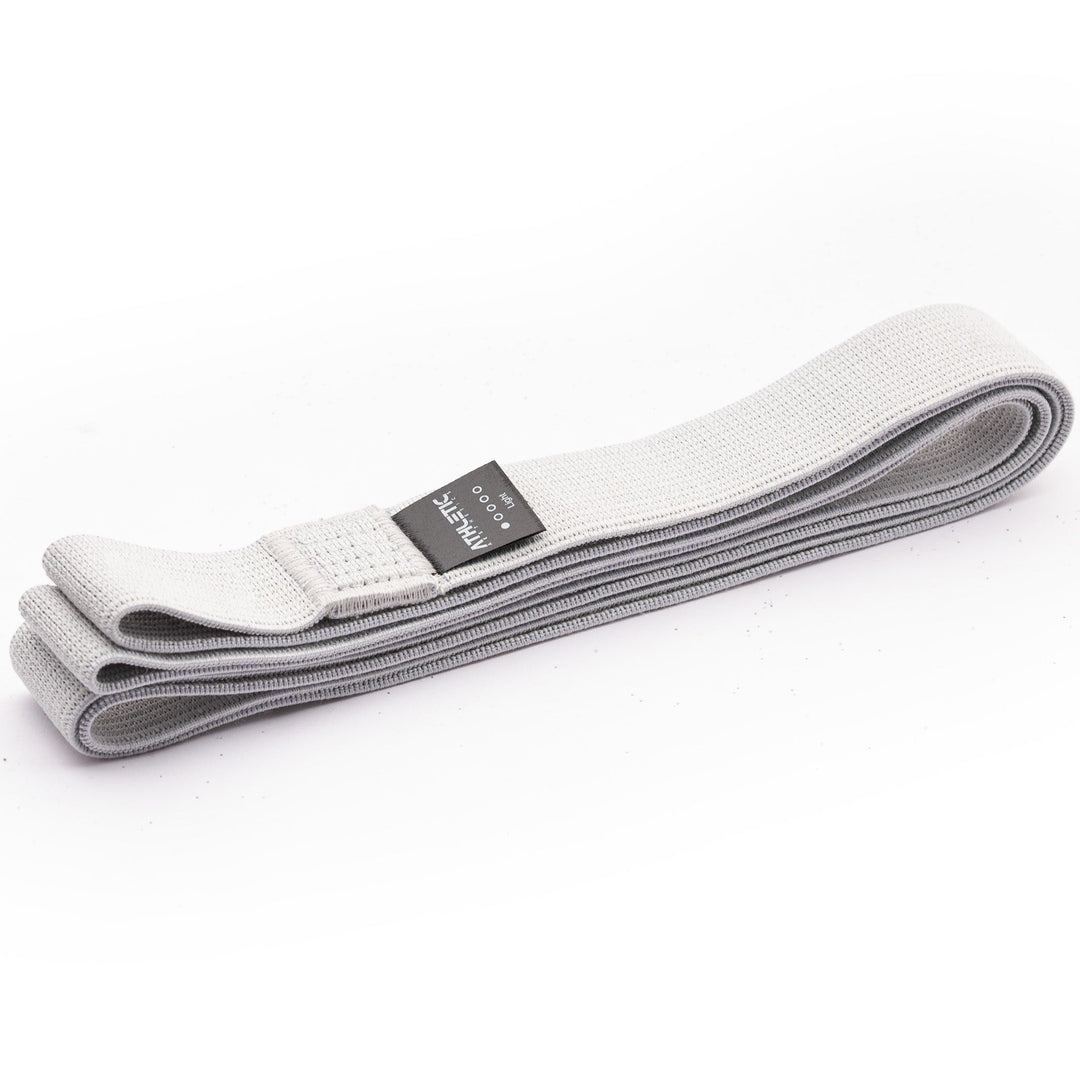 Widerstandsband Textil Sehr hell grau / Sehr leicht (5kg - 10 kg) - Athletic Aesthetics